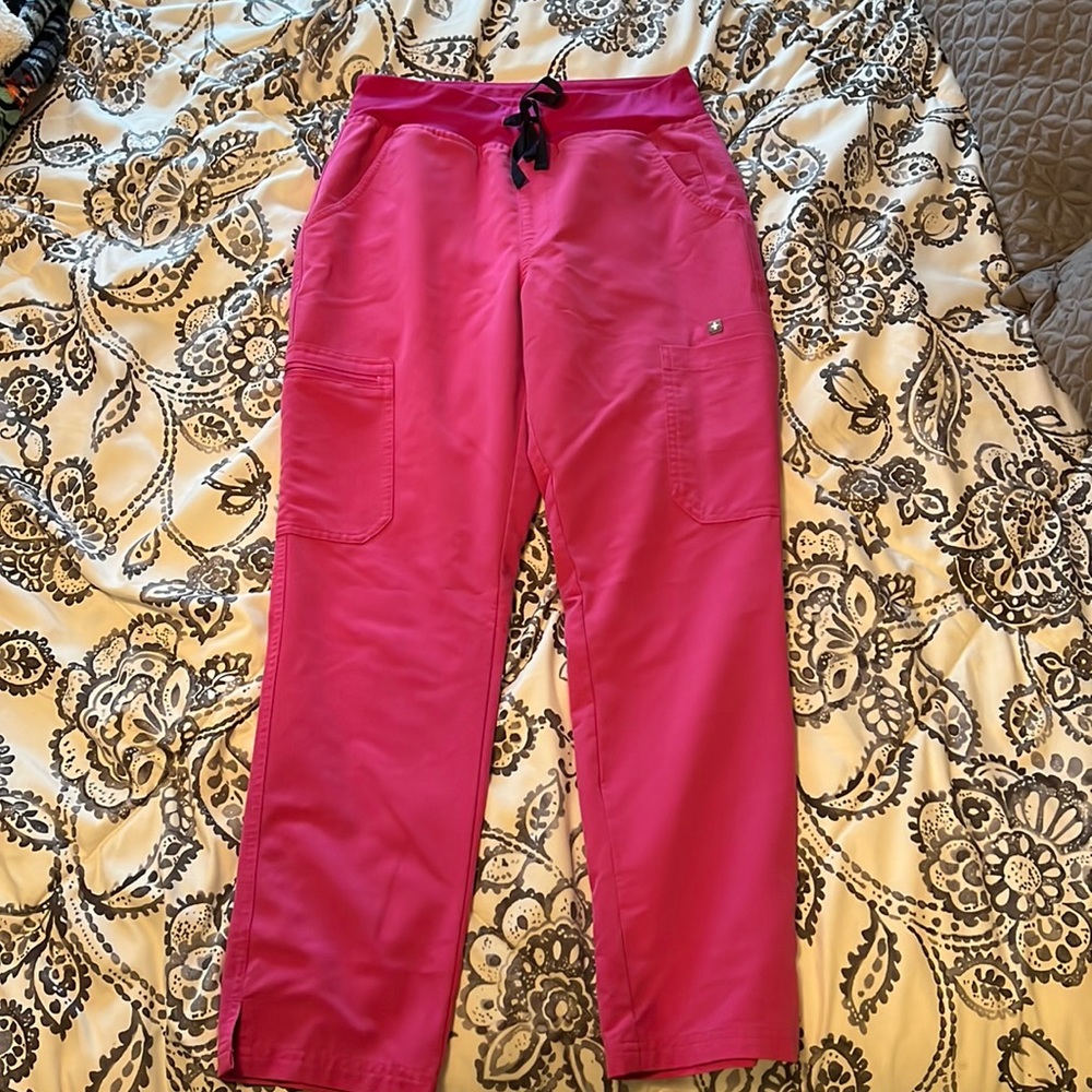 Electric Orchid Yola™ High Waisted 2.0 - Petite Skinny Scrub Pants
